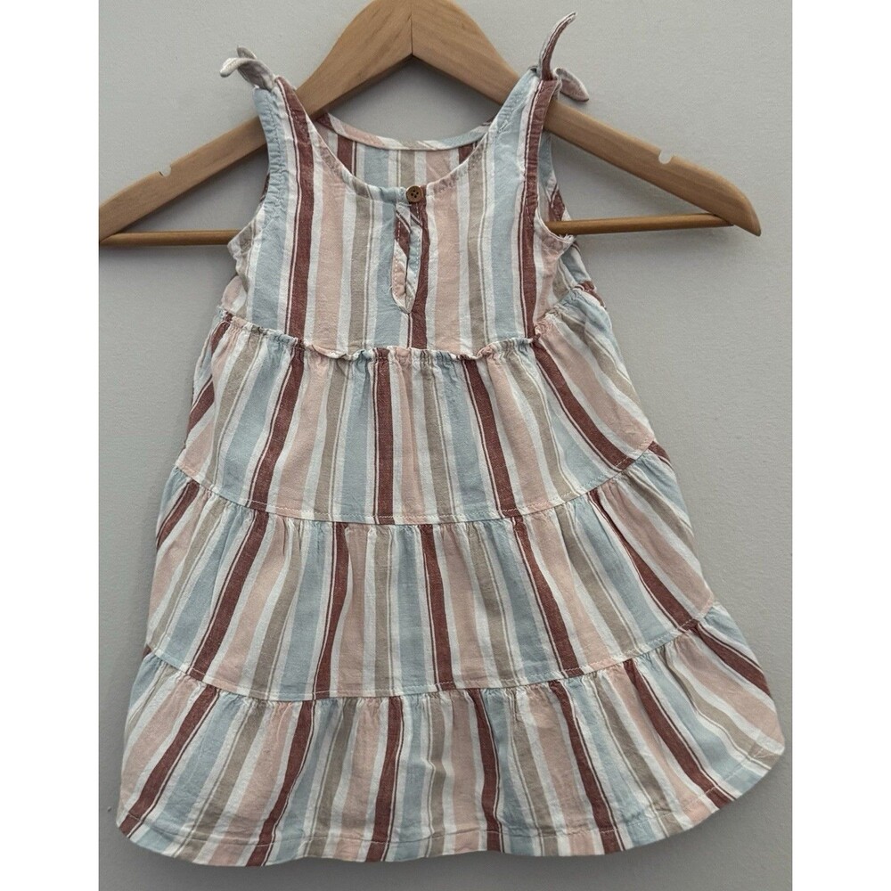 Little Co. By Lauren Conrad 18M Tiered Striped Bo-Ho Inspired Summer Dress